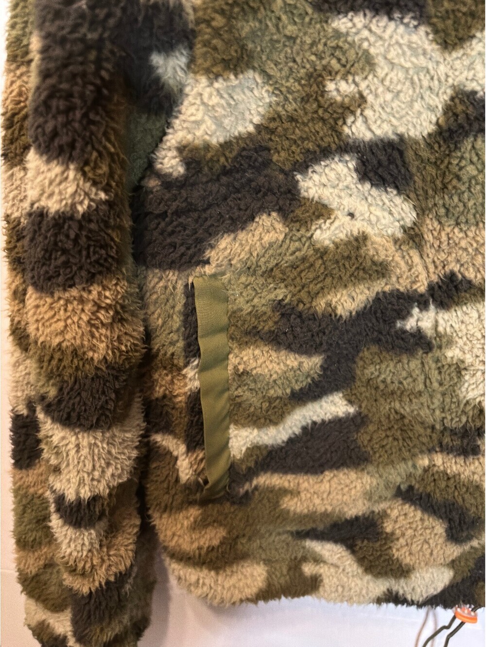 No Boundaries Women's Camouflage Fleece Pullover Jacket Medium - Picture 9 of 9
